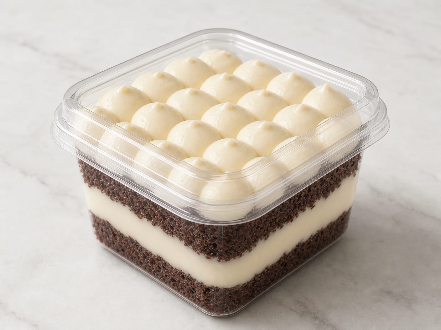 BOLO - MASSA DE CHOCOLATE COM RECHEIO DE BRIGADEIRO BRANCO DE NINHO